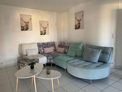Superbe grand appartement vue sur le vignoble