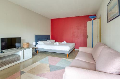 Superbe studio avec balcon et place de parking - Antibes - Welkeys