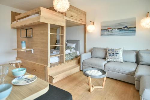 Superbe studio en 1ère ligne en plein cœur d’Arcachon