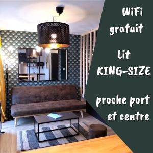 Appartement Superbe studio entre le port et le centre ville - LIT KING-SIZE, WiFi & NETFLIX gratuit 82 Rue du Légué 22000 Saint-Brieuc Bretagne