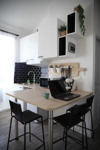 Superbe Studio jungle cœur du centre-ville