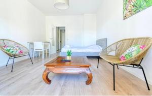 Superbe studio lumineux et spacieux sur Cannes, à quelques minutes de la célèbre rue d'Antibes !