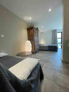 Superbe studio plein pied centre Leucate-Village 24h