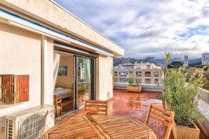 Superbe T1bis au dernier étage terrasse de 50m2