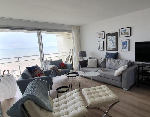 Superbe T2 avec vue mer à 2 min du centre ville (52m2)