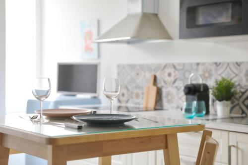 Superbe T2 Blue refait a neuf ambiance