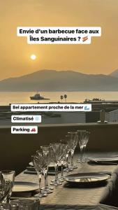 Superbe T2 climatisé, proche plage - belle vue mer
