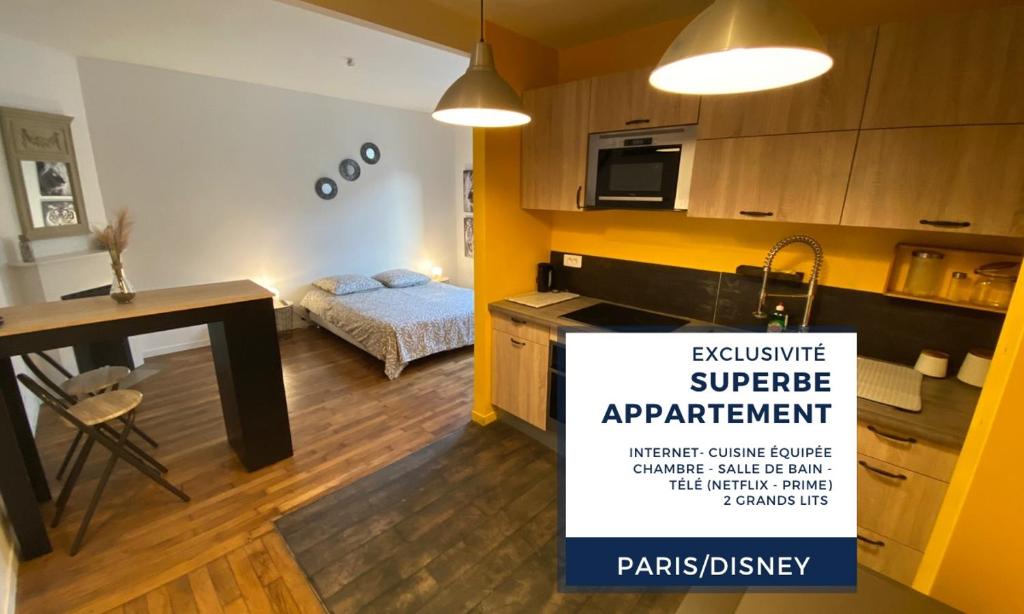 Appartement Superbe T2 entre Paris et Disney (RER A) 3 Rue de Châteaudun 94130 Nogent-sur-Marne