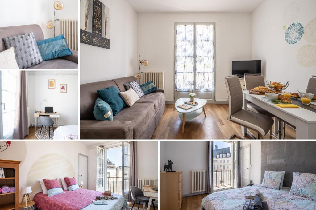 Appartement SUPERLOGIS Chez L'Alysse ☆☆☆ HYPERCENTRE BLOIS 4 Rue Saint-Lubin 41000 Blois