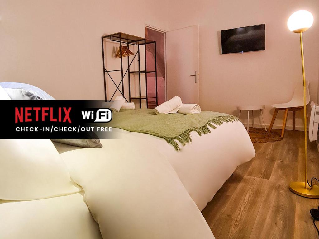 Appartement supprimer T2 Wifi Netflix 43m2 SuiteHome Winoc 10 171 Rue Winoc Chocqueel 59200 Tourcoing