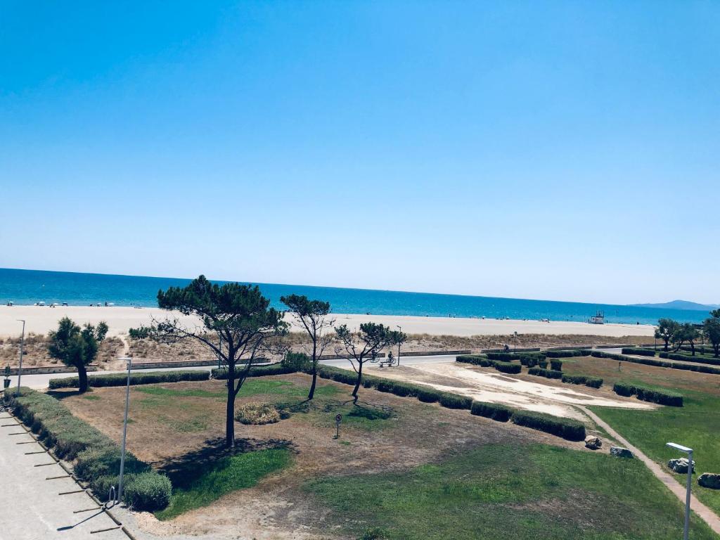 Appartement Sur la plage, vue sur mer, spacieux T3 au calme résidence Port cipriano avenue desnoyer 66750 Saint Cyprien 66750 Saint-Cyprien