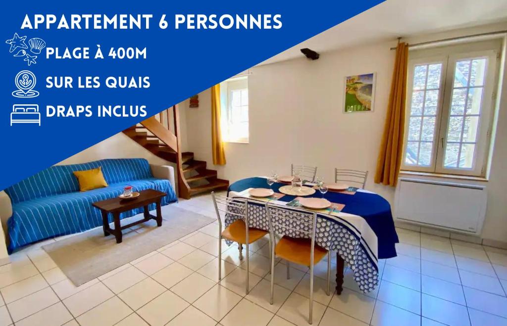 Sur le port de plaisance - proche plage et centre 49 Quai Henri IV, 76200 Dieppe