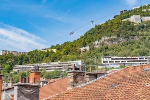 Appartement sur les toits 2 pièces Cocooning Grenoble france