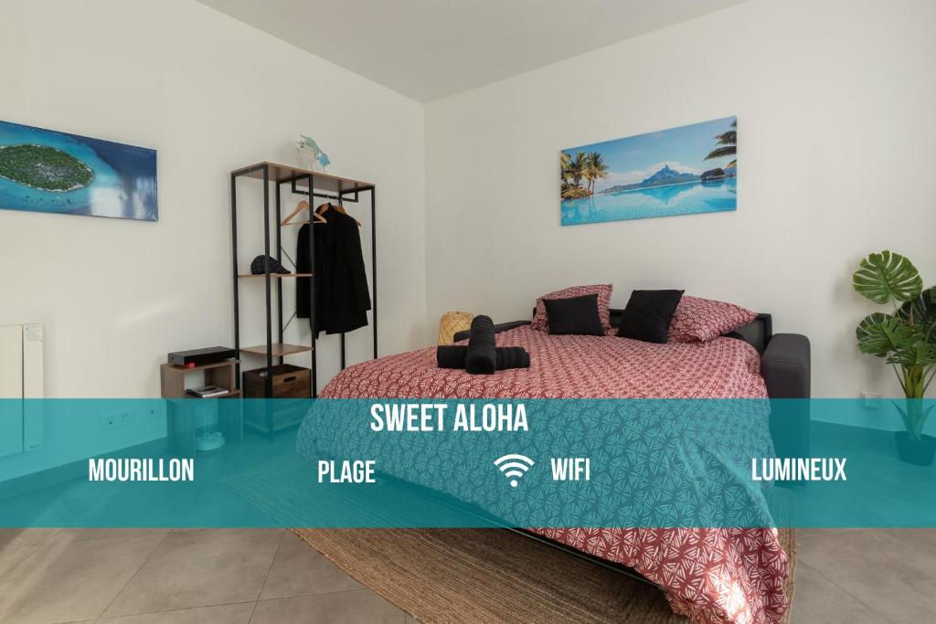 Sweet Aloha - Le Mourillon -Host 1 Rue Lieutenant-Parachutiste Gérard Davet, 83000 Toulon