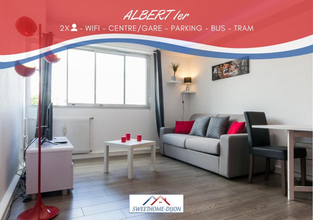 Appartement SWEETHOME DIJON - ALBERT 1er 15 b avenue Albert 1er 21000 Dijon