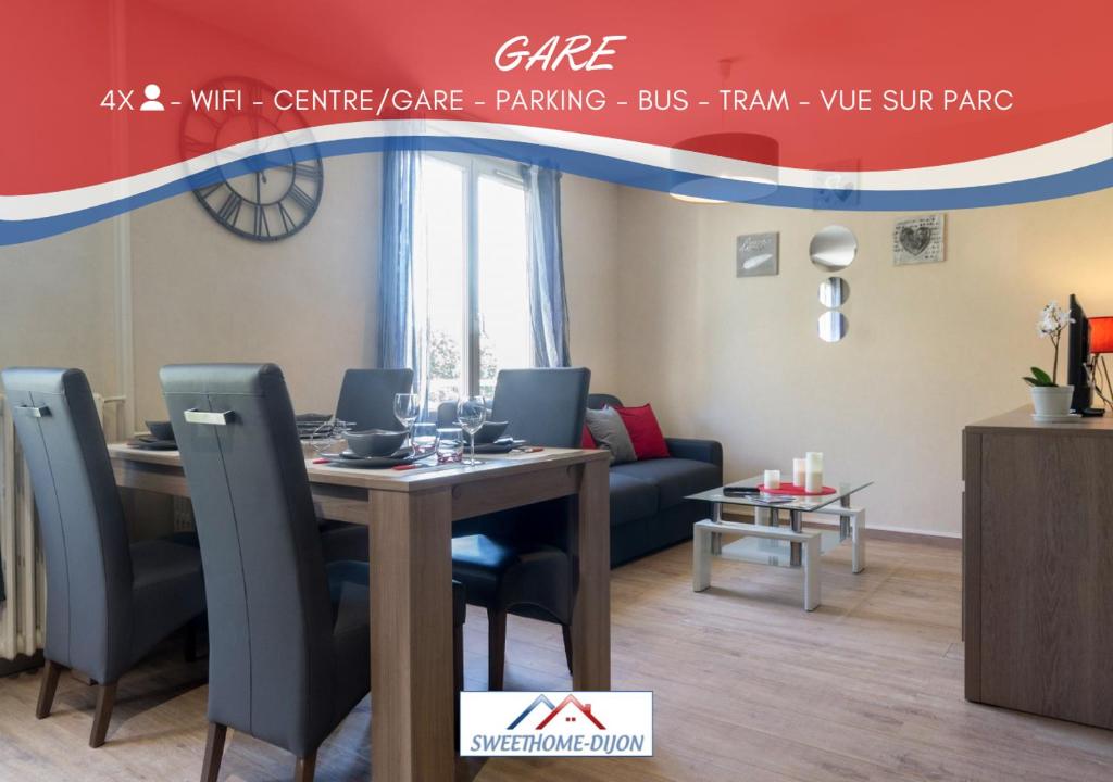 Appartement SWEETHOME DIJON - Gare 13 Rue Nodot 21000 Dijon