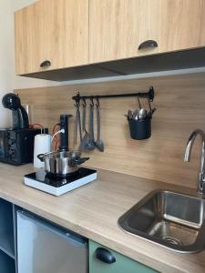 T1 quartier des thermes Appart Hotel le Cygne 8