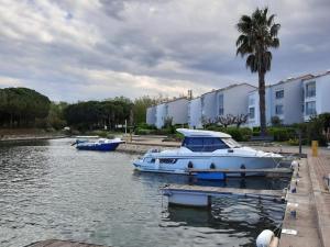 T1 SUPERBE VUE sur La Marina Saint Cyprien