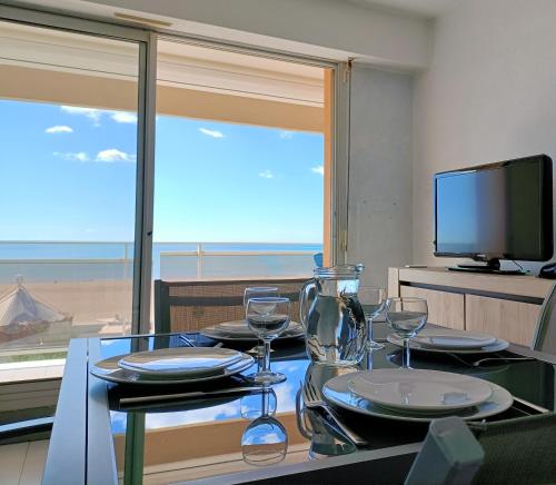 Appartement T2, 2 a 4 Personnes avec une Vue sur Mer 4TL25 Narbonne-Plage france