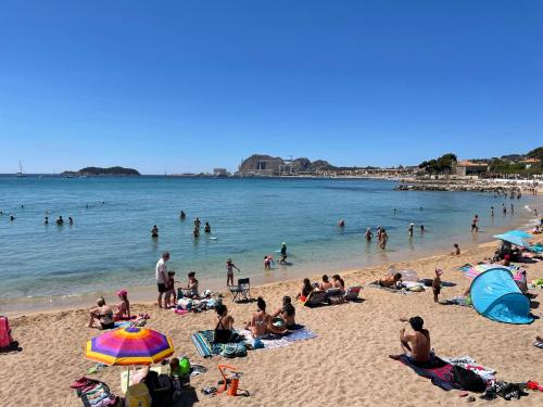 T2 4 couchages 10 minutes à pied de la mer