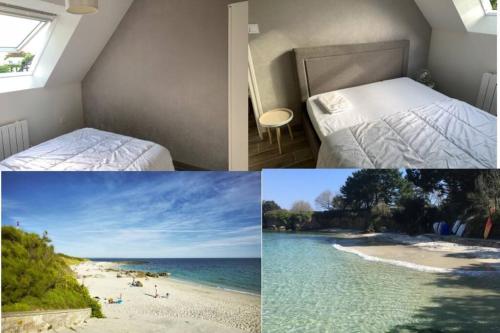 T2 à Beg meil à 100 m des plages