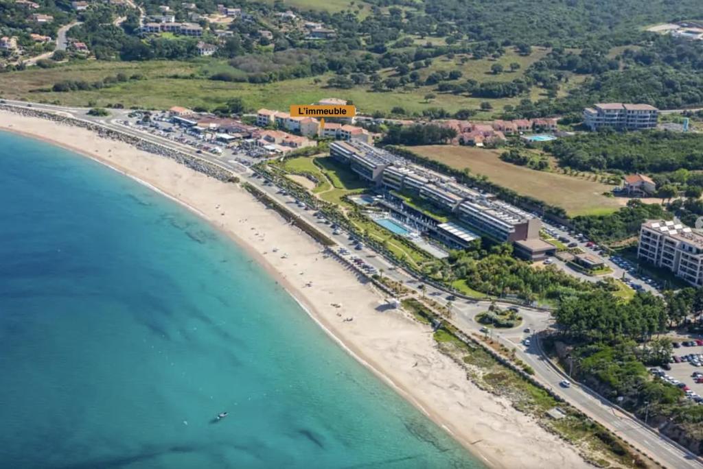 T2 AGOSTA-PORTICCIO- Plage à 50m- Wifi et Parking Gratuit Résidence Harmonie, 20166 Porticcio