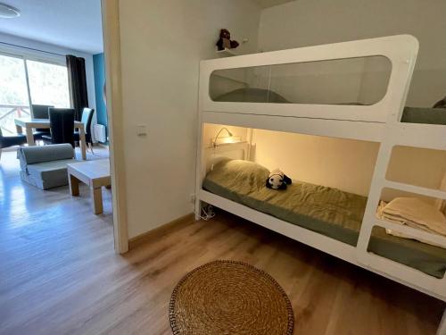 T2 avec balcon pour 5 personnes
