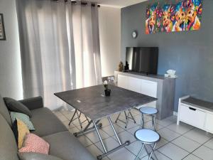 T2 avec piscine-Le family 67