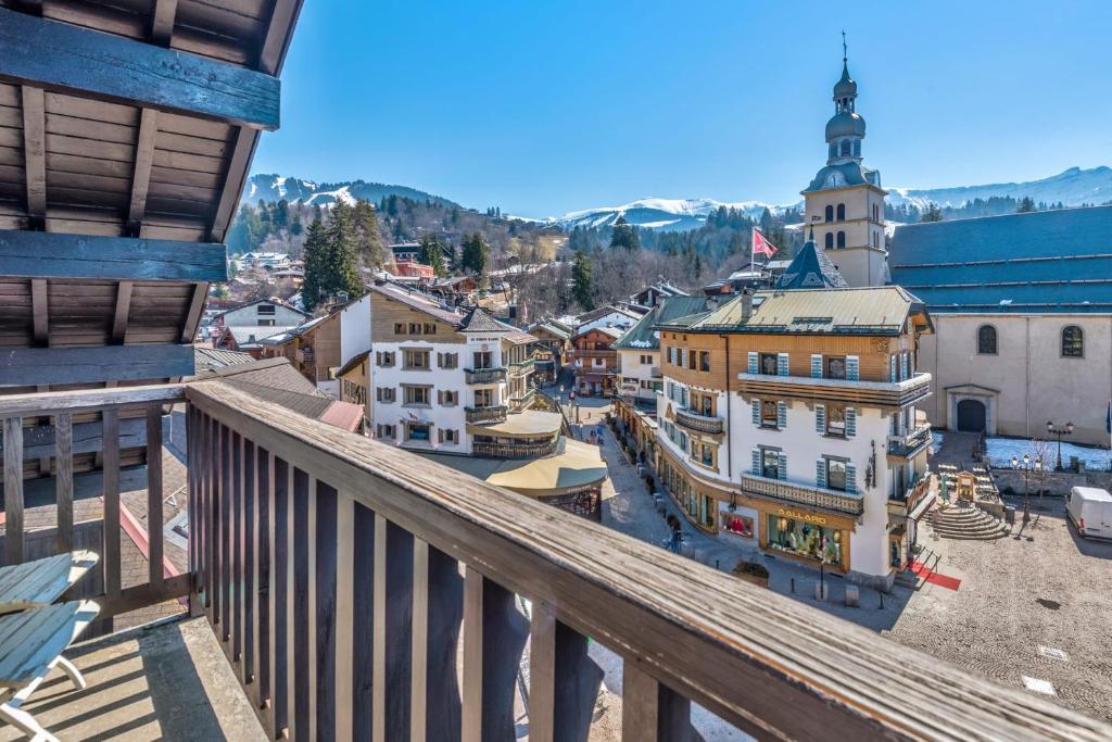 Appartement T2 chaleureux et typique avec balcon au coeur de Megève - Welkeys 11 B passage des Cinq Rues 74120 Megève