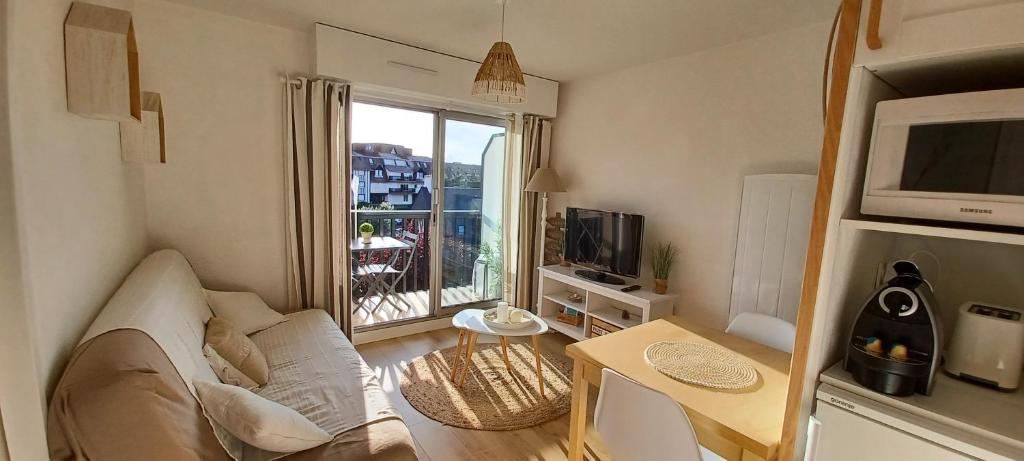 Appartement T2 cosy/balcon sud ouest/300m-mer/Villers sur Mer Rue jean moulin 14640 Villers-sur-Mer