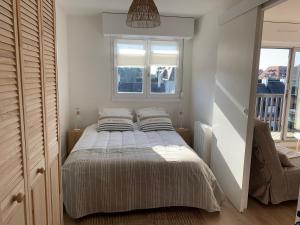 T2 cosy/balcon sud ouest/300m-mer/Villers sur Mer