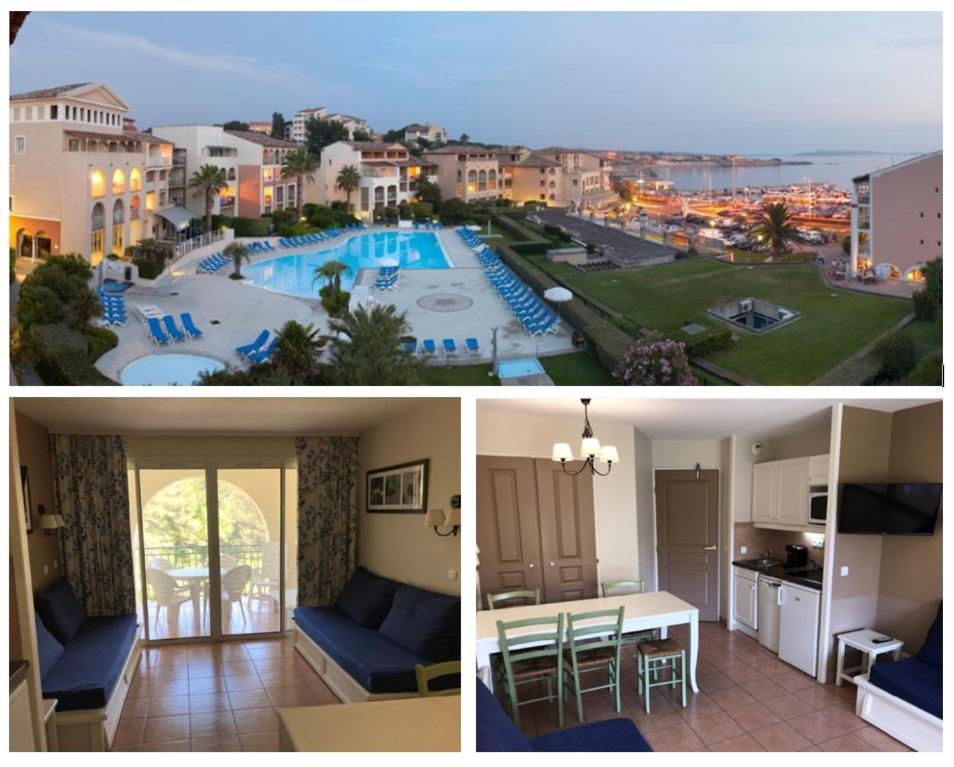 Appartement T2 Coudouliere Les Rivages front de mer 26 Avenue du Lac 83140 Six-Fours-les-Plages