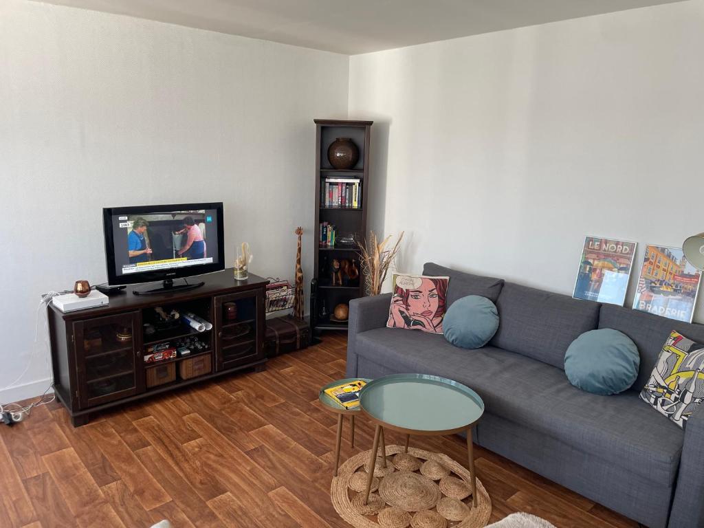Appartement T2 de 45m2 à 10mn de Lille, proche métro et station Vlille 5 Rue du Maréchal Lyautey 59370 Mons-en-Baroeul