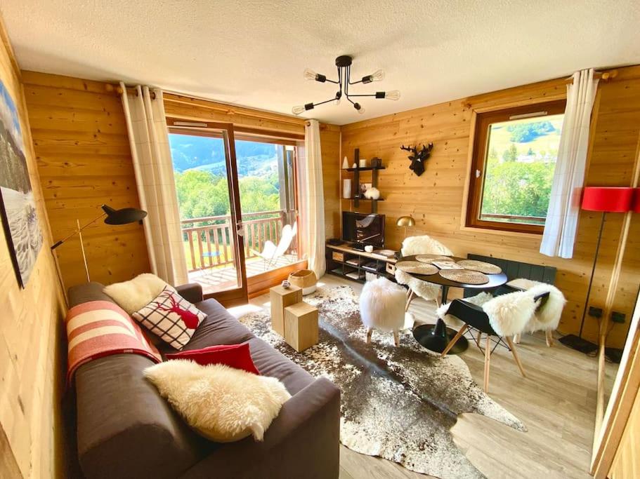 Appartement T2 de charme à Megeve vue panoramique Impasse de Glaise 74120 Megève