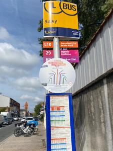 T2 duplex, parking gratuit et accès jardin