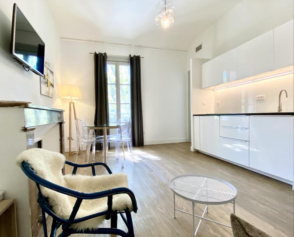 Appartement T2 Montpellier centre, climatisé 20 Cours Gambetta 34000 Montpellier