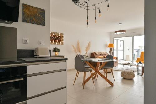 T2 NEUF B4 RDJ - PISCINE–ACCÈS DIRECT PLAGES ET CENTRE VILLAGE -