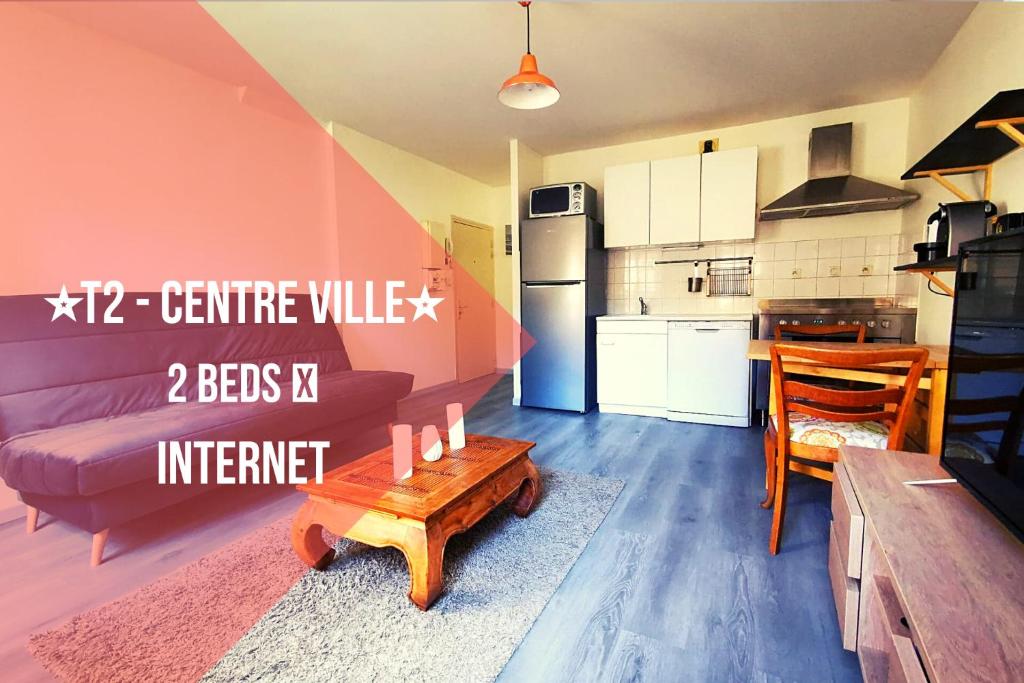 Appartement T2, plein centre, calme, 100m gare 5 Rue Cornemuse 38200 Vienne