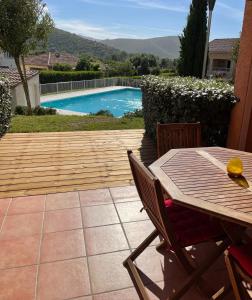 T2 pour 4 pers, charmante résidence avec piscine
