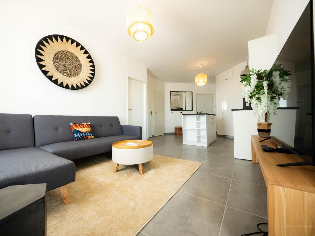 Appartement T2 – *Pratique et Business* - La Conciergerie Martinkey’s* 976 Avenue de la Mer-Raymond Dugrand 34000 Montpellier