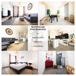 Appartement T2 – *Pratique et Business* - La Conciergerie Martinkey’s* 976 Avenue de la Mer-Raymond Dugrand 34000 Montpellier Languedoc-Roussillon