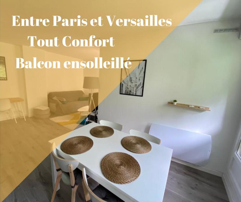 Appartement T2 proche château de Versailles 15min 7 Allée Claude Monet 78560 Le Port-Marly