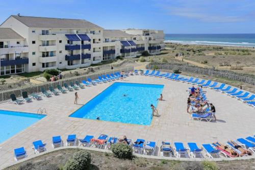 Appartement T2 rénové dans résidence avec piscine Lacanau france