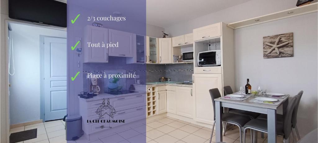 Appartement Appartement T2 situé à 250m de la mer-tout à pied - La Clé Chaumoise 39 Rue Saint-Pierre, 85100 Les Sables dʼOlonne