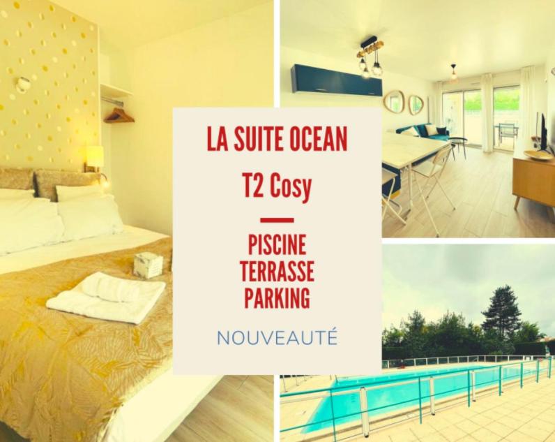 T2 terrace on the ground floor-pool-golf-park n°10 Résidence  du golf de la Nivelle - 8 Place William Sharp, 64500 Ciboure