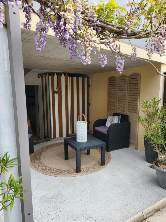 Appartement T2 terrasse de charme à Rochebonne 400 m plage 33 Boulevard de Rochebonne 35500 Saint-Malo