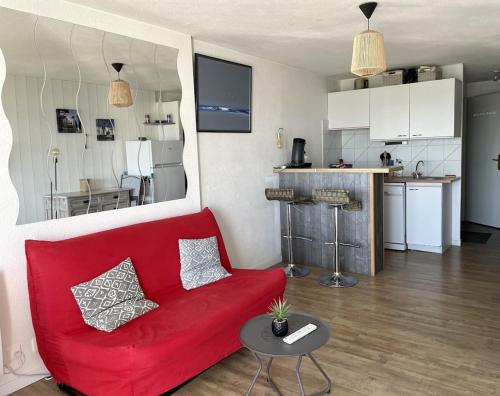 T2 vue mer avec accès direct à la plage