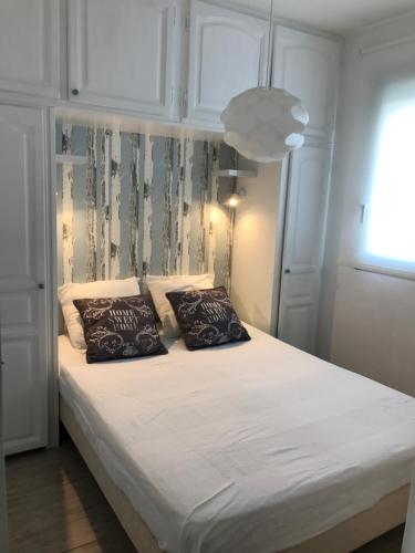 T2 vue mer, plage a 50m, avec garage privé.