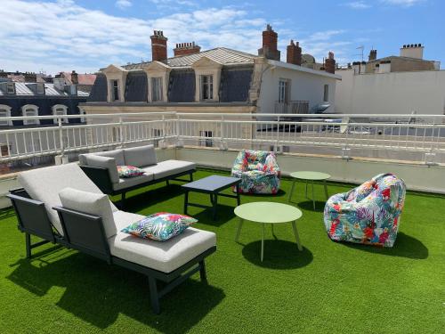 T3 Bis - 4 Etoiles Rooftop et Vue Mer - Bellevue Biarritz