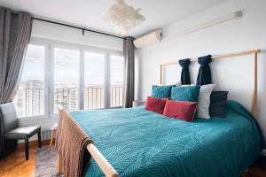 T3 de 120m², VUE MER au pied de la colline